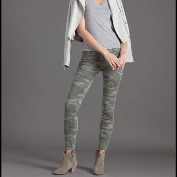 PARKER SMITH Denim - Parker Smith Muted Camo Skinny Jean - EUC